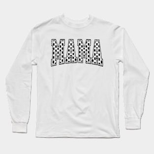 Soccer Mama Vintage Mother Day Long Sleeve T-Shirt